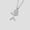 poppetje ketting grappig