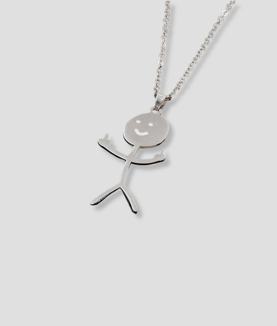 poppetje ketting grappig