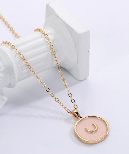 roze ibiza ketting