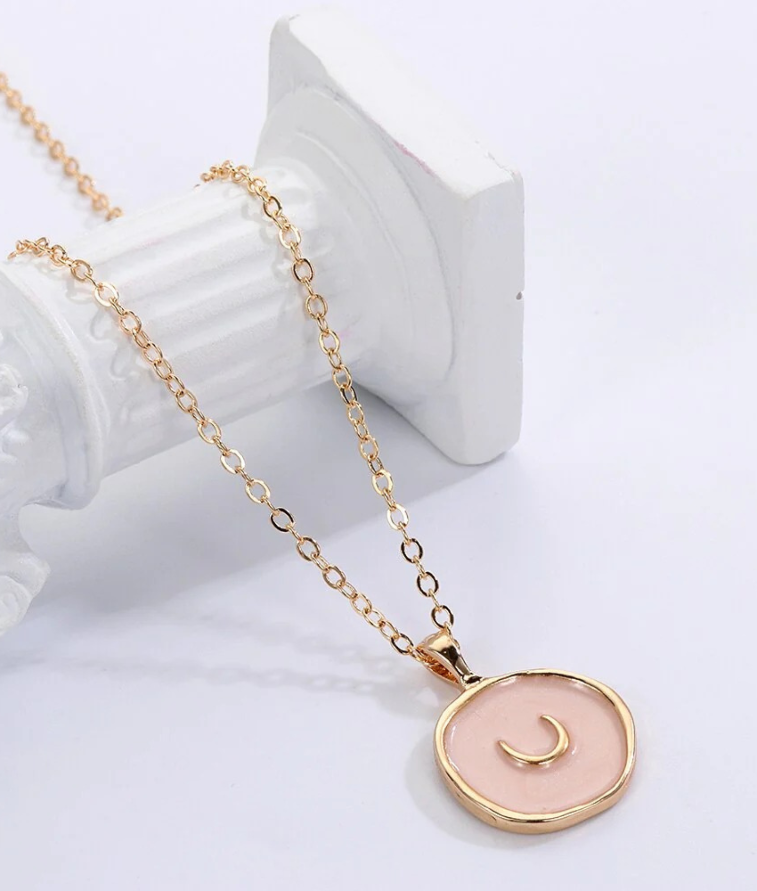 roze ibiza ketting