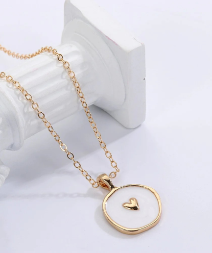 wit creme ketting