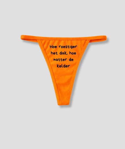 Hoe roestiger het dak string