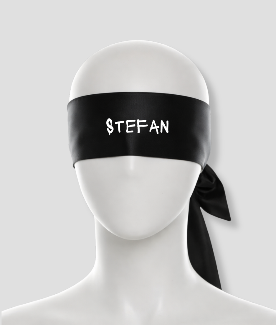 blinddoek eigen naam