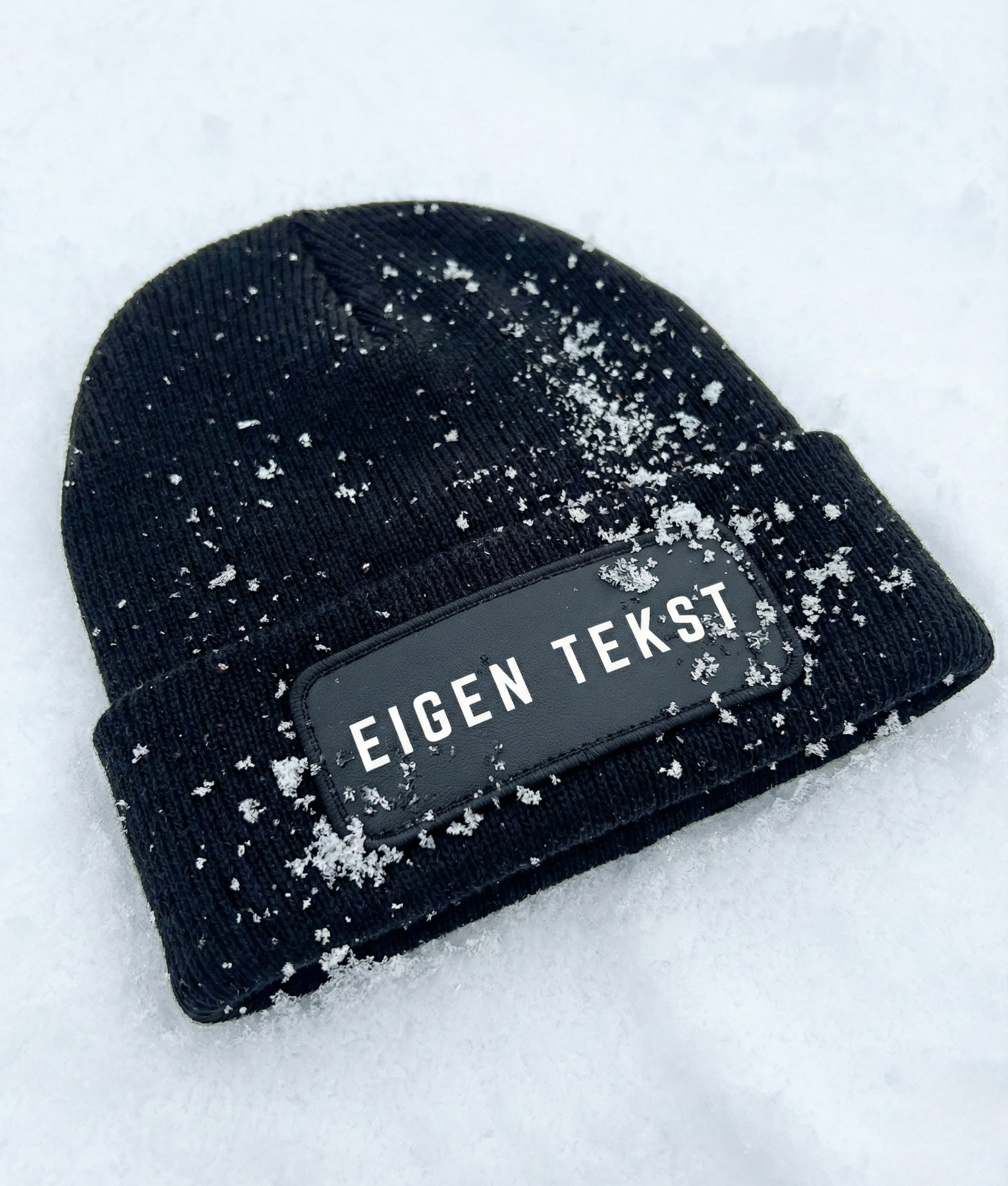 eigen tekst muts custom
