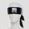 foto op blinddoek