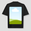 oversized shirt eigen foto