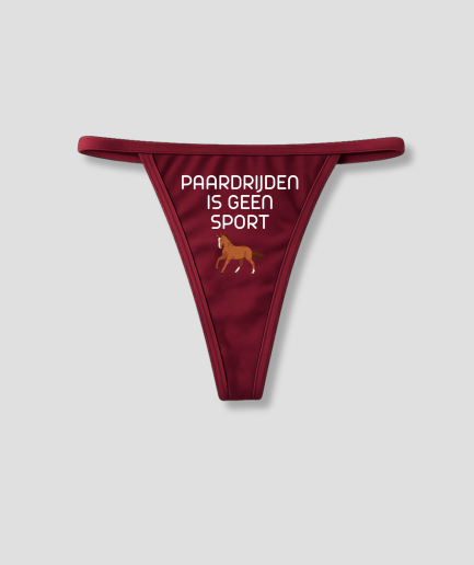 paardrijden string
