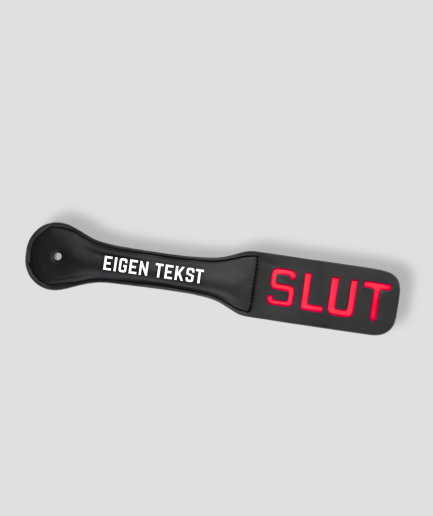 zweepje met tekst