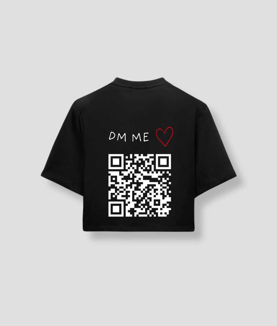 QR code croptop