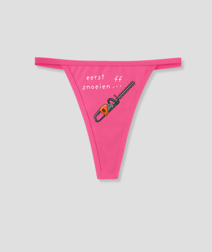 String snoei machine roze