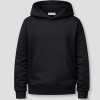 Zwarte hoodie - voorkant - pepschep