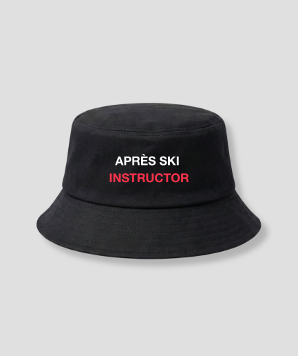 apres ski intructor buckethat