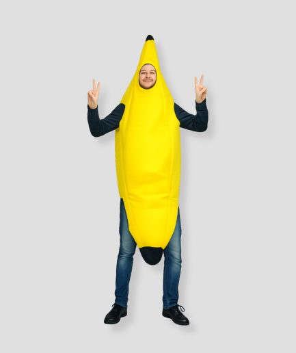 kostuum bananenpak