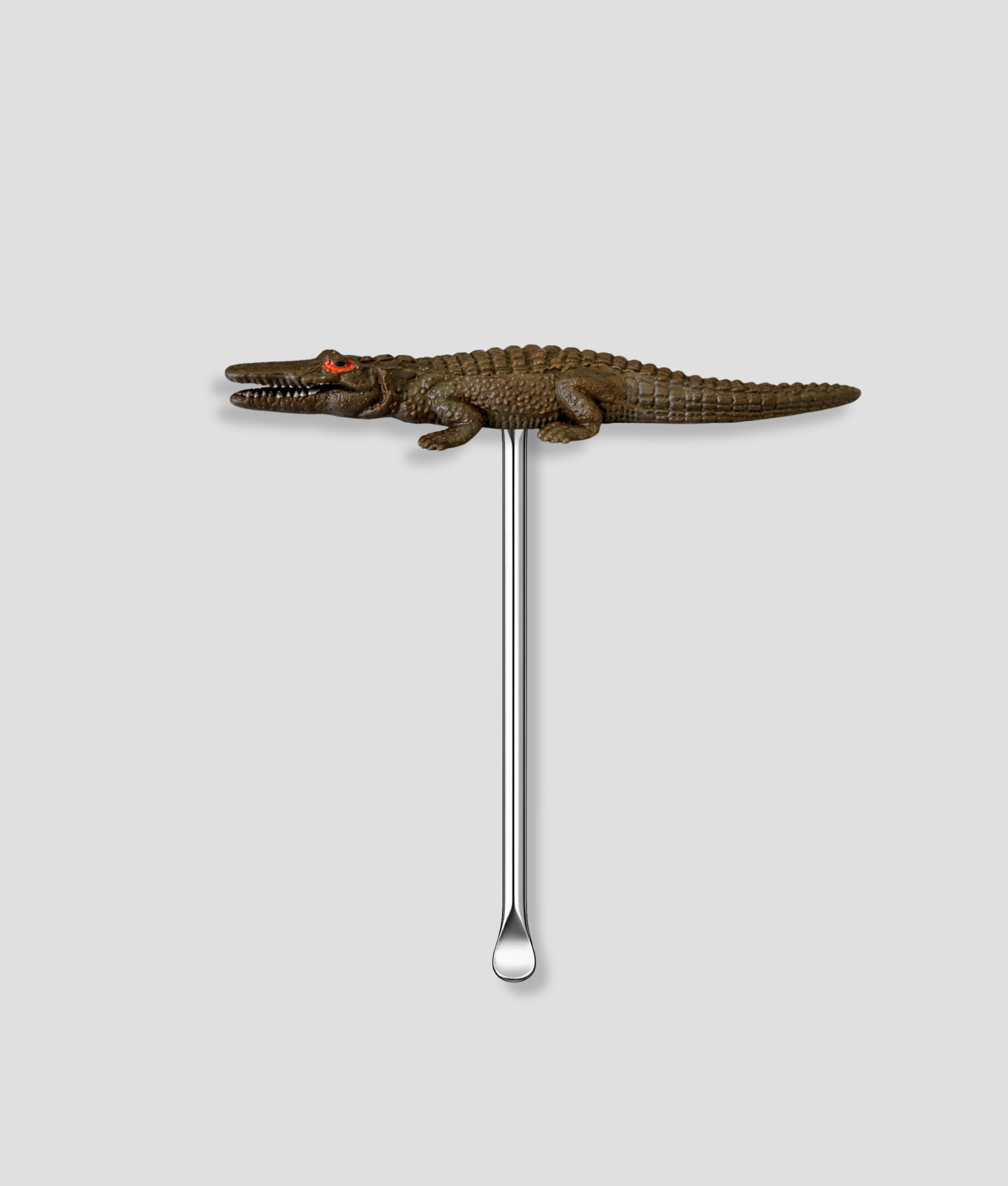 krokodil snuif schep