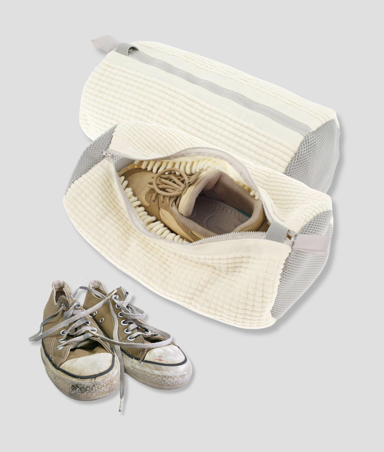 schoenen zak wasmachine