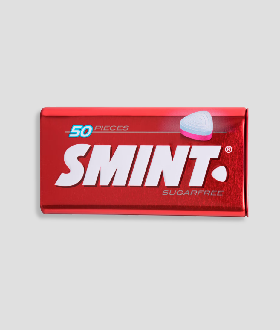 Verpakking Smint suikervrije mintjes, 50 stuks