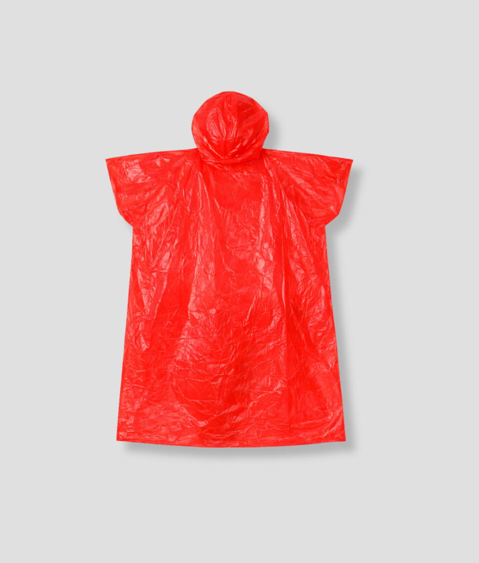 wegwerp poncho