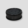2 delige zwarte grinder