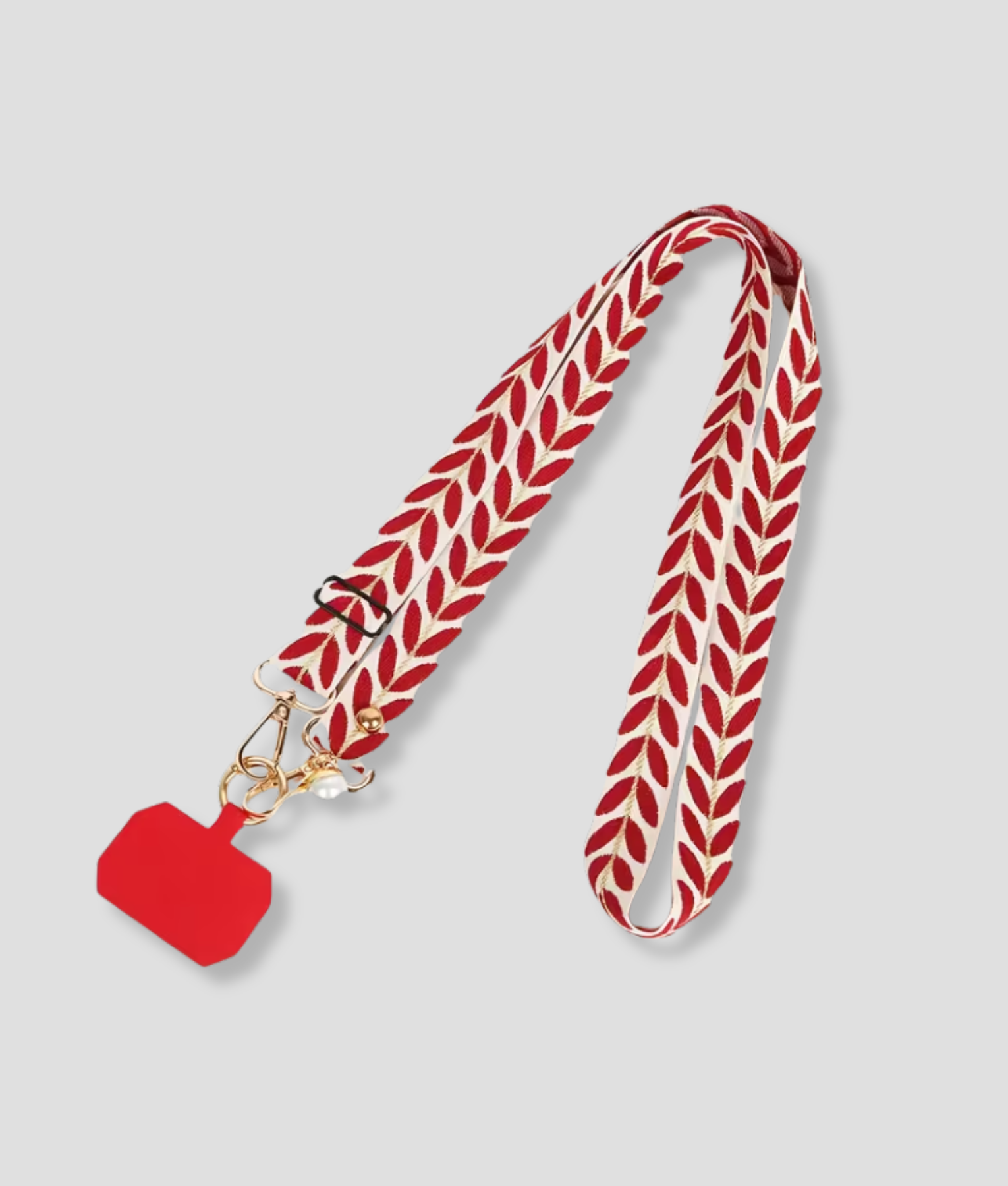 Telefoonkoord rood