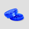 blauwe plastic grinder