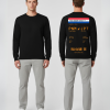 boarding pass sweater hoodie zwarte