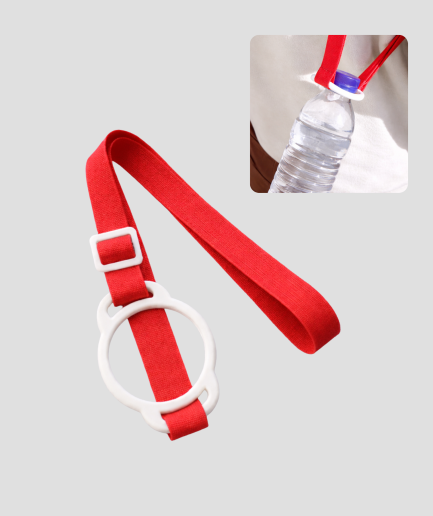 rave gadget flesje houder rood