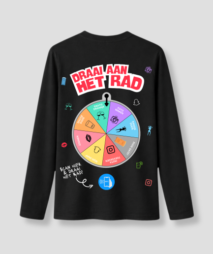 draai aan het rad longsleeve