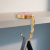 tas hanger roze goud