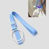 flesjes houder schouder blauw