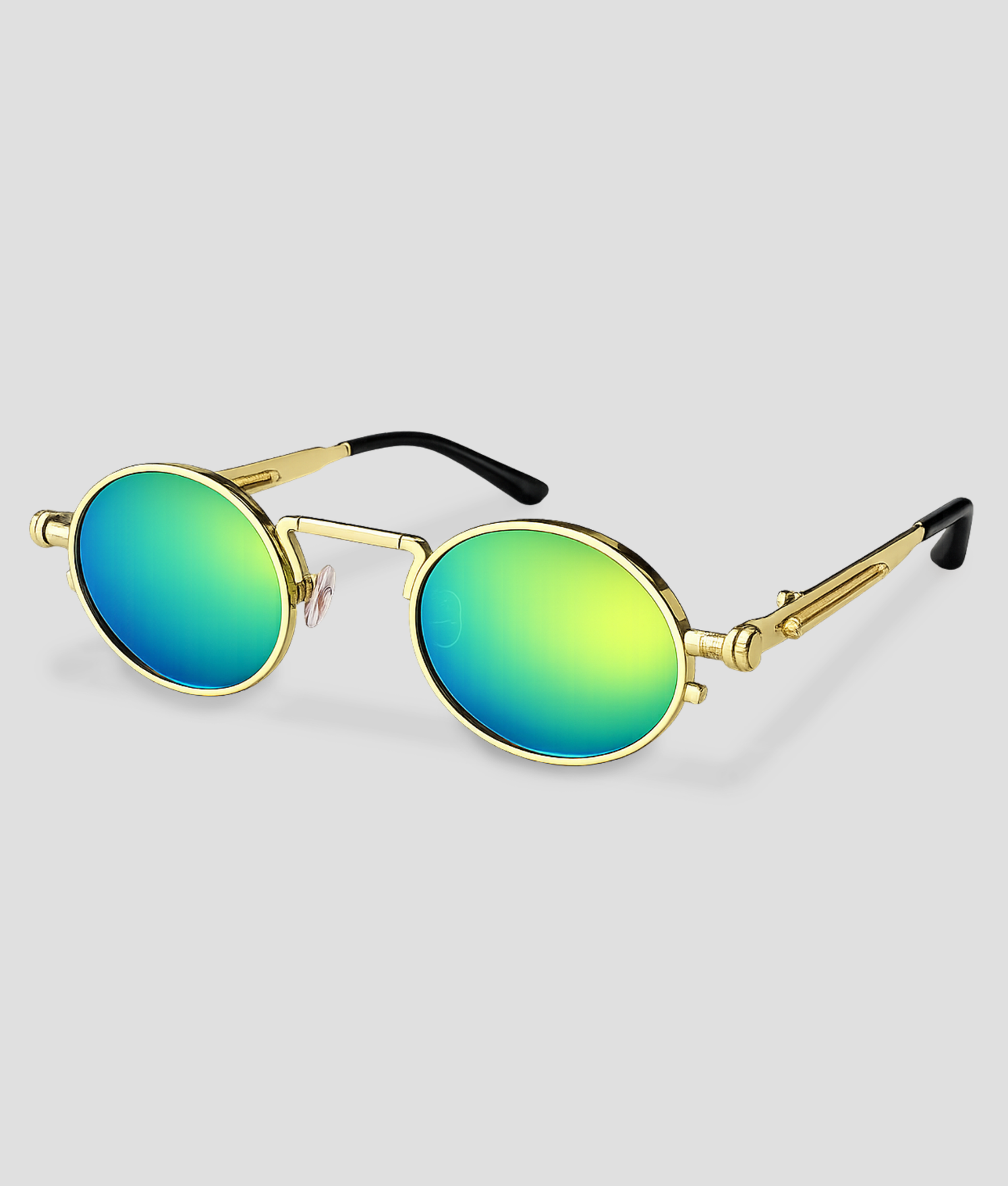 gouden retro bril