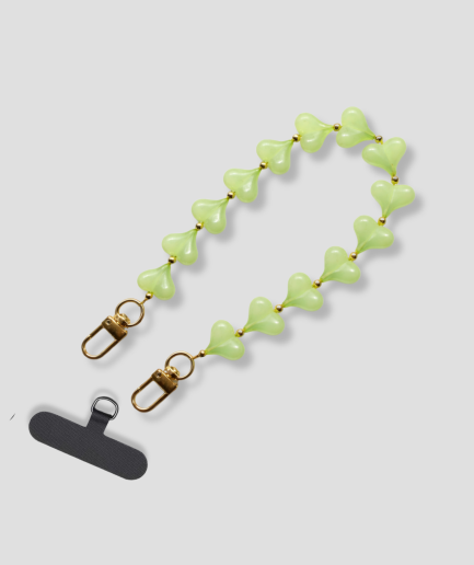 groene hartjes telefoonhanger