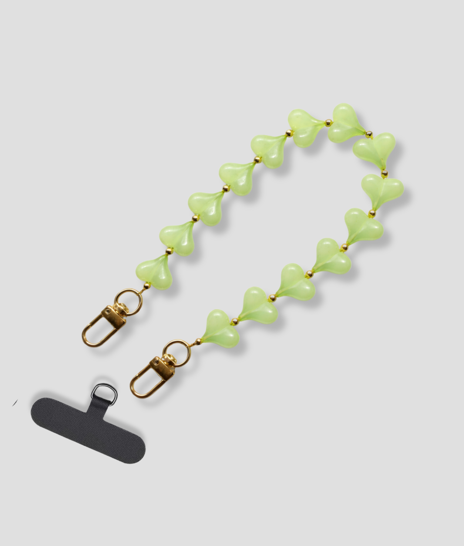groene hartjes telefoonhanger
