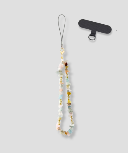 handige telefoonhanger met steentjes