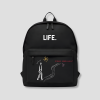 life rugtas zwart