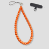 oranje telefoonhanger kort