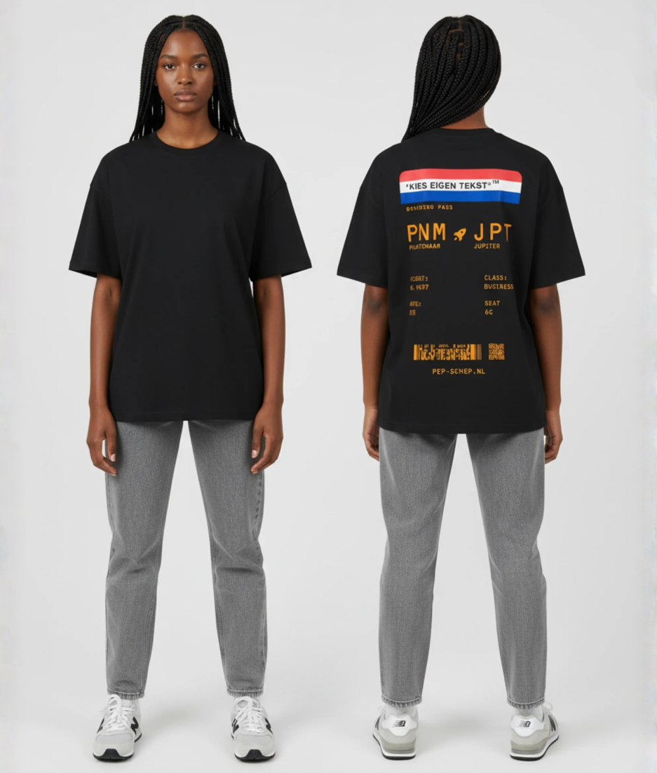 oversized kingsday shirt zwart