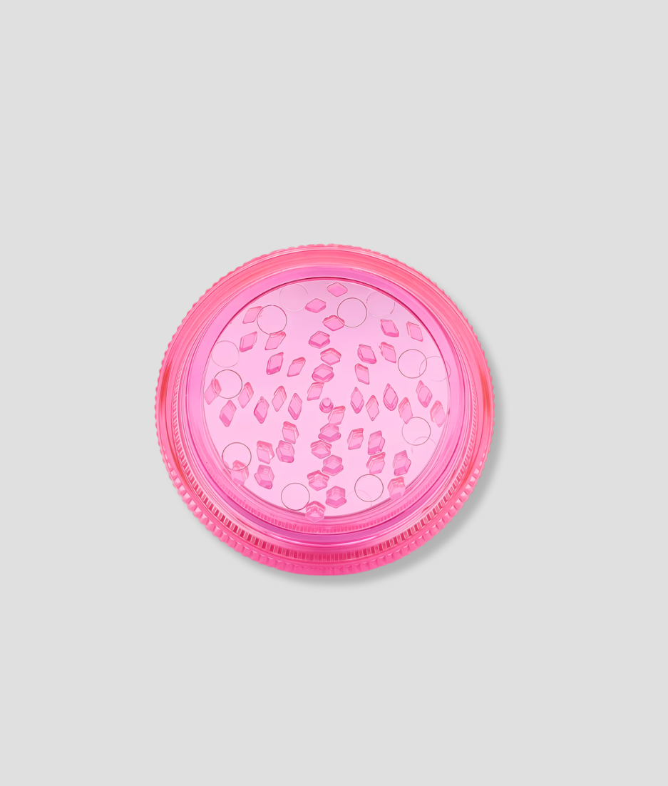 plastic grinder roze