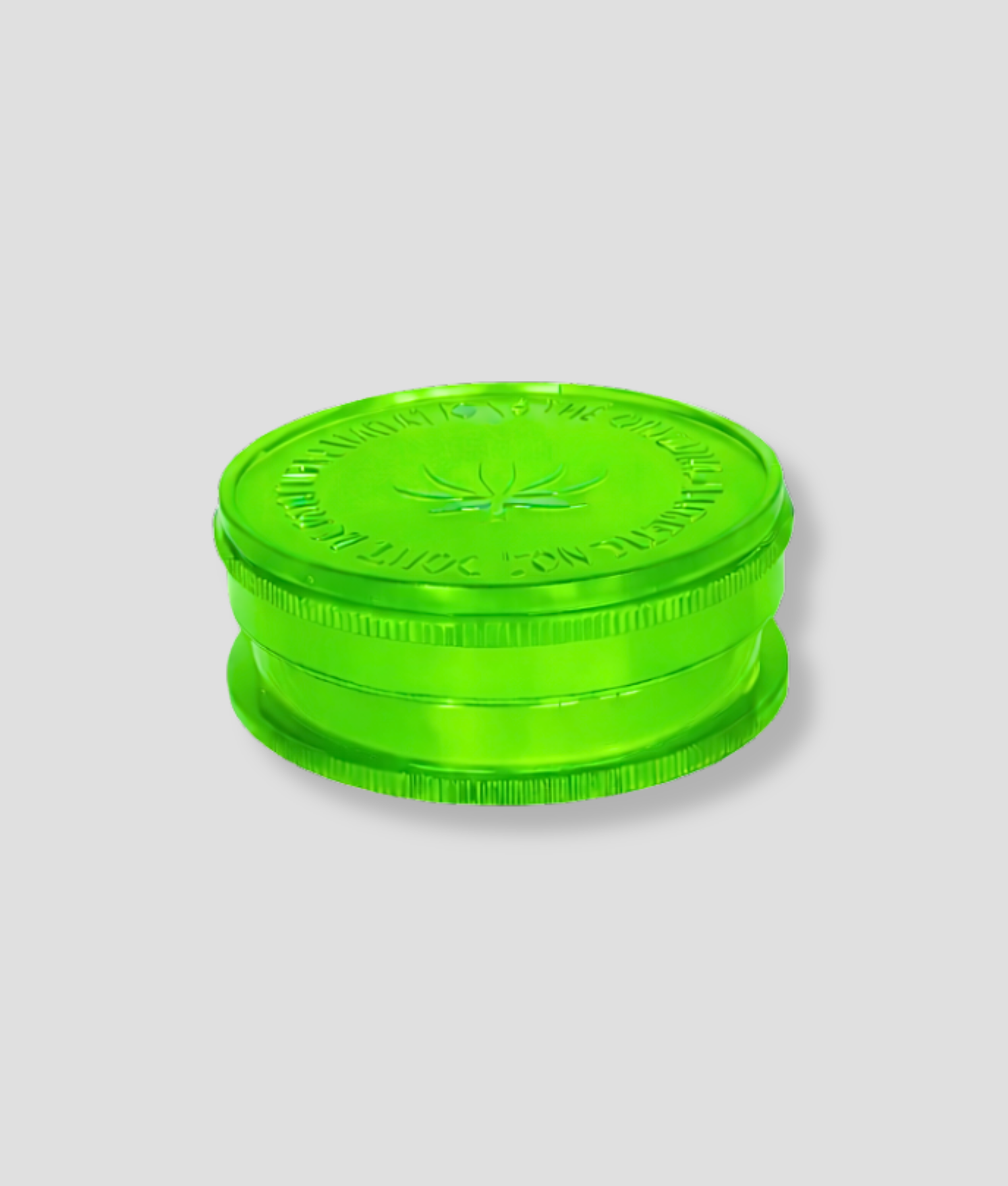 plastic groene grinder