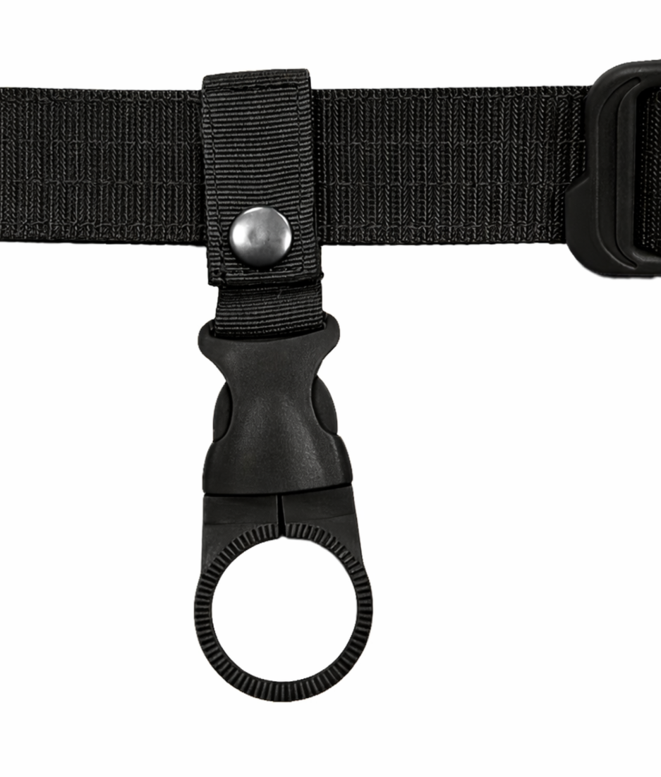 riem flesjes houder zwart