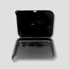 rolling tray zwart met vakje