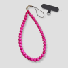 roze telefoonghanger kralen