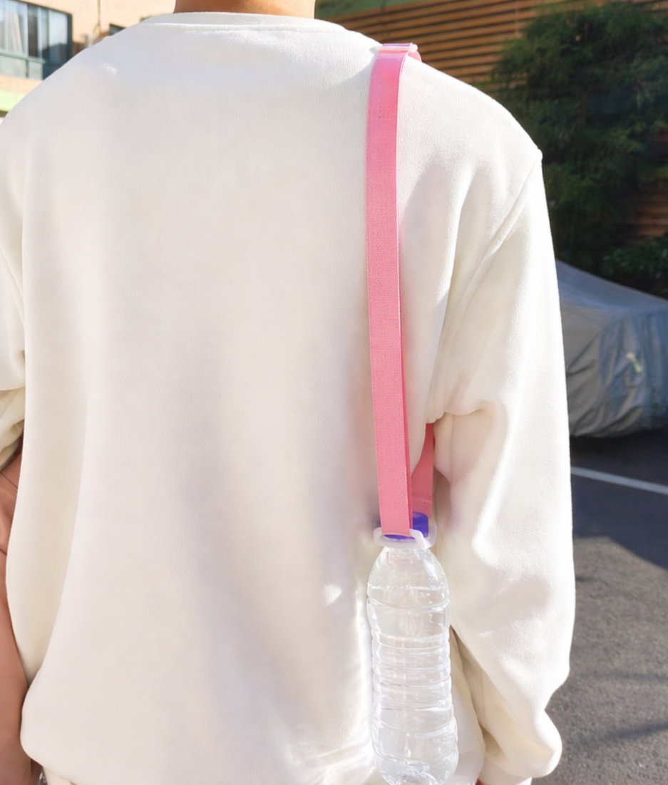 rave gadget flesje houder roze