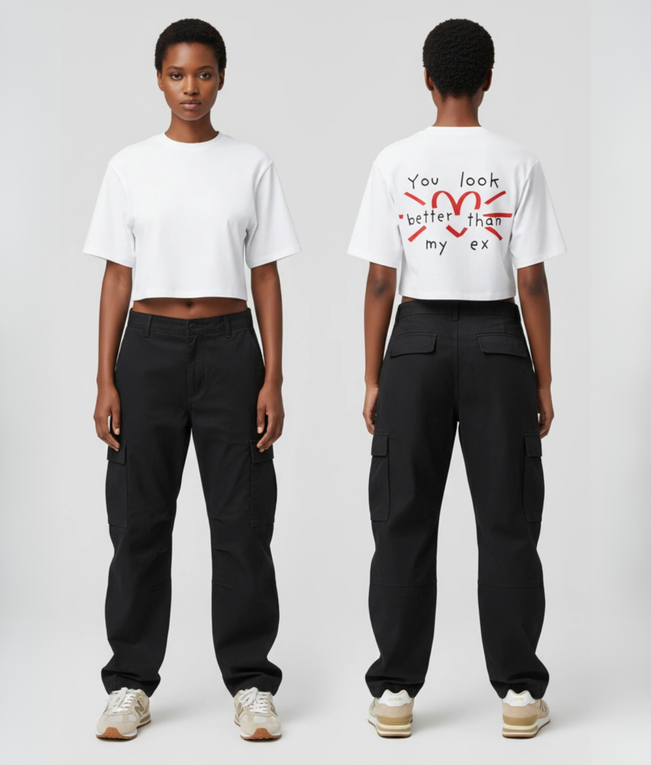 witte croptop better than my ex