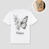 JE EIGEN TATTOO op een shirt