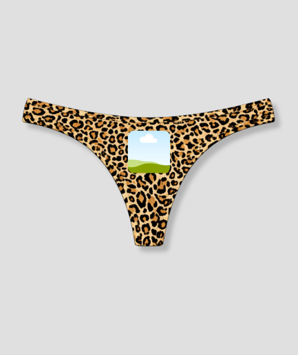Panterstring met eigen foto