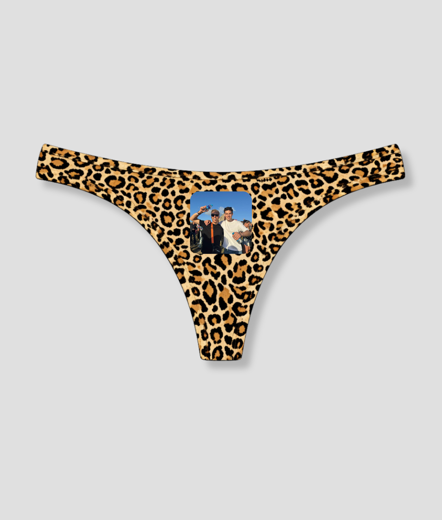 Panterstring met eigen foto voorbeeld