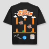 Willem vliegen shirt oversized zwart