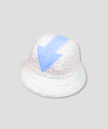 avatar yip yip hoedje blauwe streep