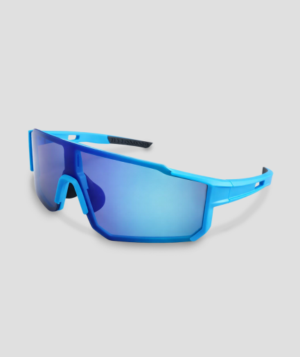 blauwe rave bril groot