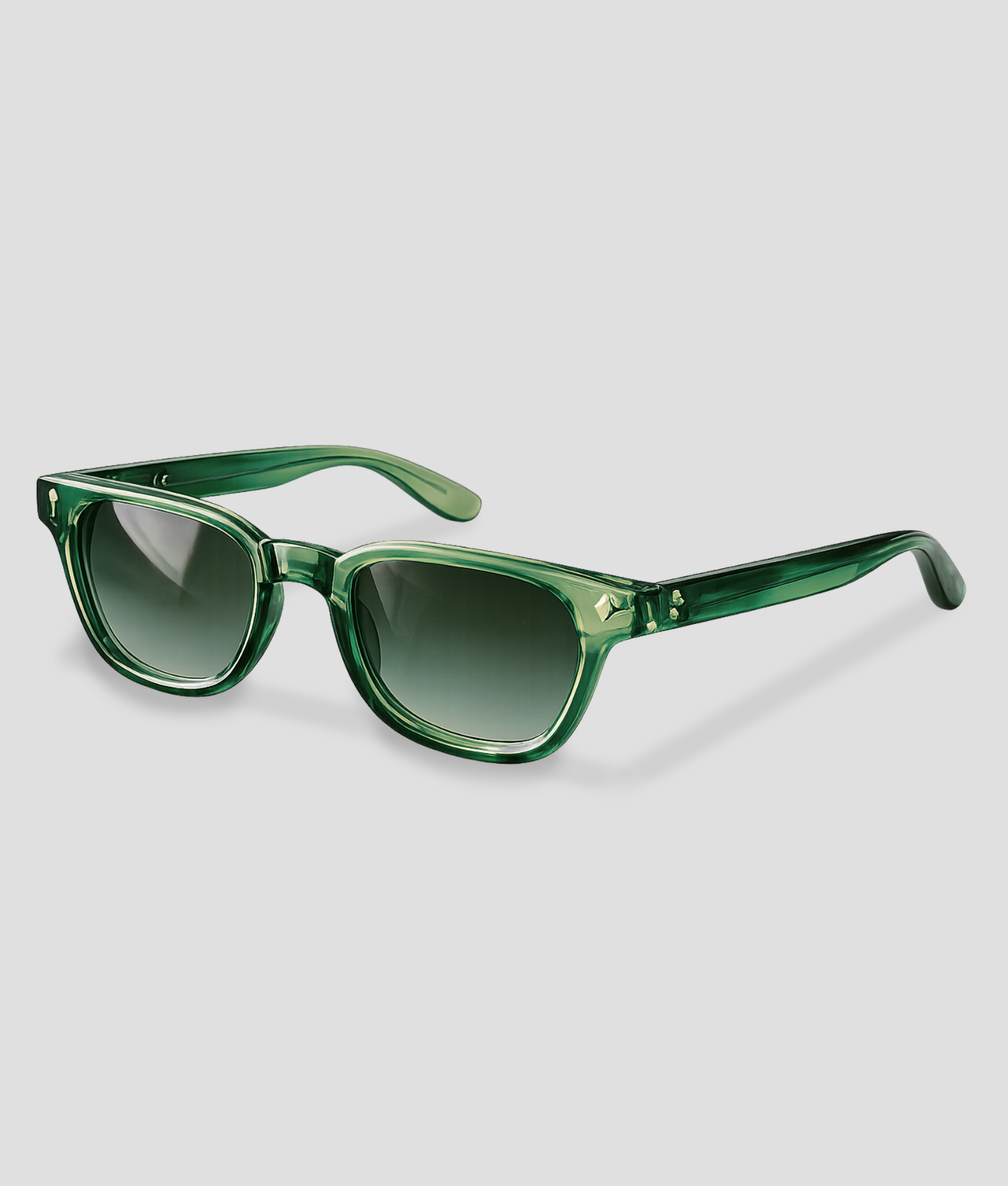 groen montuur bril